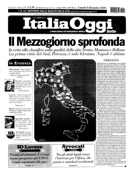 Italia oggi : quotidiano di economia finanza e politica